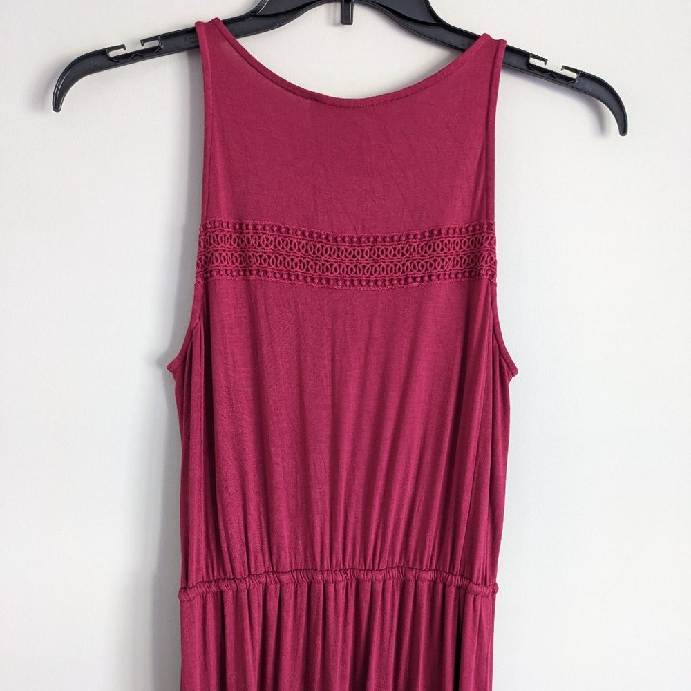 Ann Taylor LOFT Pink Maxi Dress Size Small - Picture 10 of 12